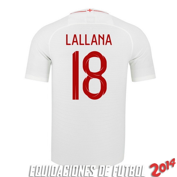 Lallana Camiseta De Inglaterra de la Seleccion Primera 2018