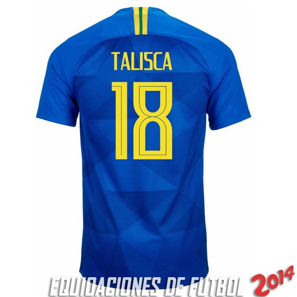 Talisca Camiseta De Brasil de la Seleccion Segunda 2018