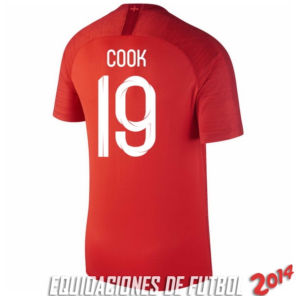 Cook Camiseta De Inglaterra de la Seleccion Segunda 2018