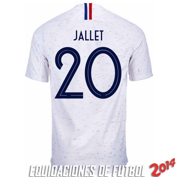 Jallet Camiseta De Francia de la Seleccion Segunda 2018