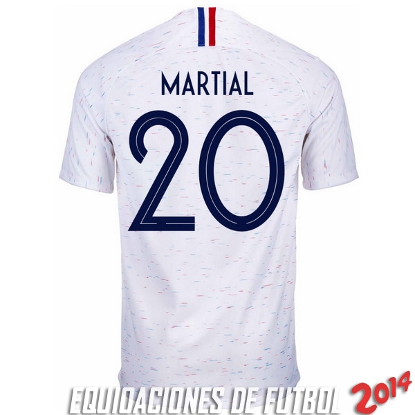 Martial Camiseta De Francia de la Seleccion Segunda 2018