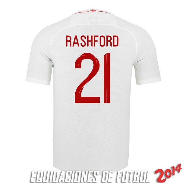 Rashford Camiseta De Inglaterra de la Seleccion Primera 2018