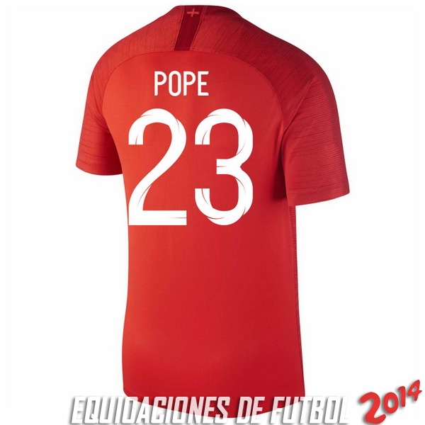 Pope Camiseta De Inglaterra de la Seleccion Segunda 2018