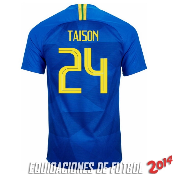 Taison Camiseta De Brasil de la Seleccion Segunda 2018