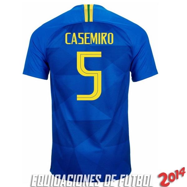 Casemiro Camiseta De Brasil de la Seleccion Segunda 2018
