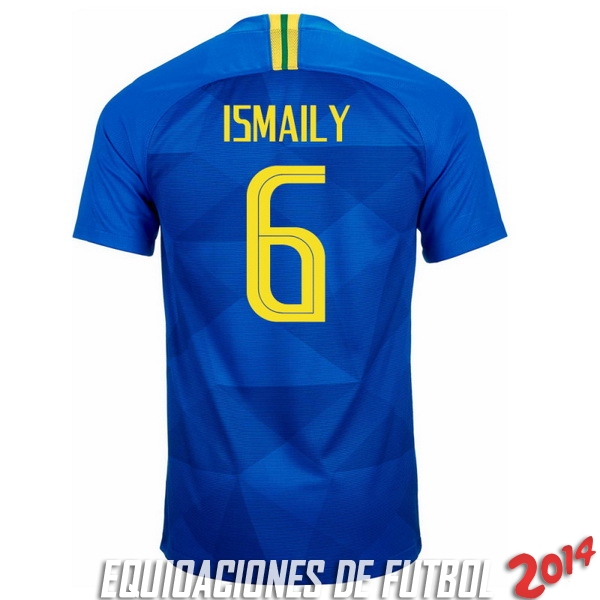 Ismaily Camiseta De Brasil de la Seleccion Segunda 2018