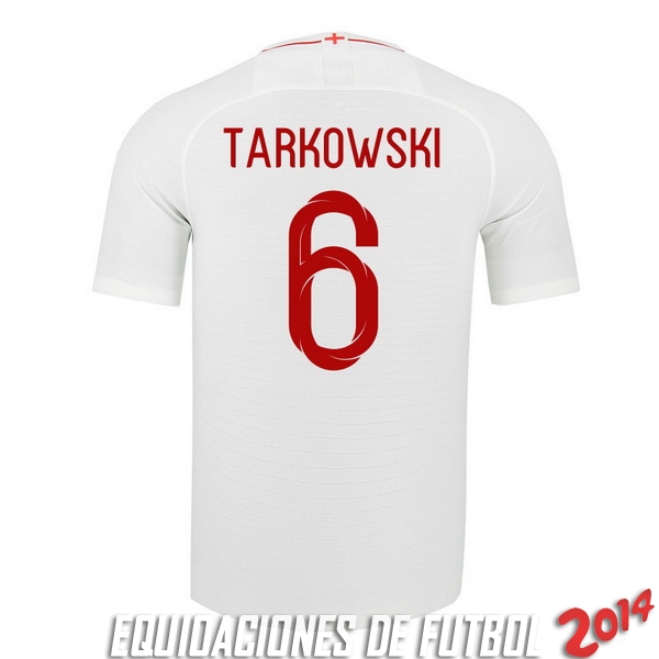 Tarkowski Camiseta De Inglaterra de la Seleccion Primera 2018
