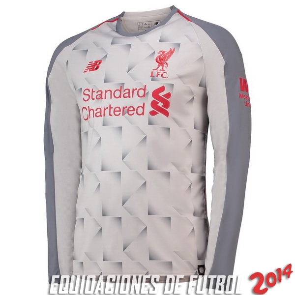 Camiseta Del Liverpool Manga Larga Tercera 2018/2019
