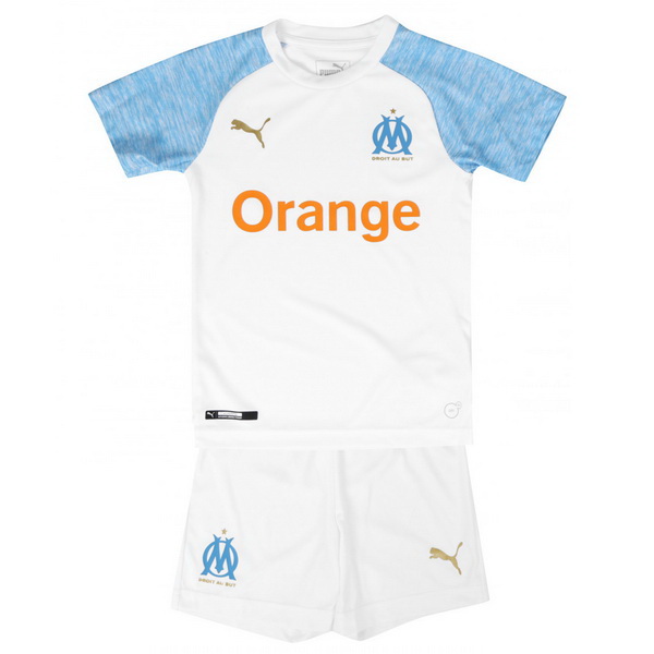 Camiseta Del Conjunto Completo Marseille Nino Primera Equipacion 2018/2019