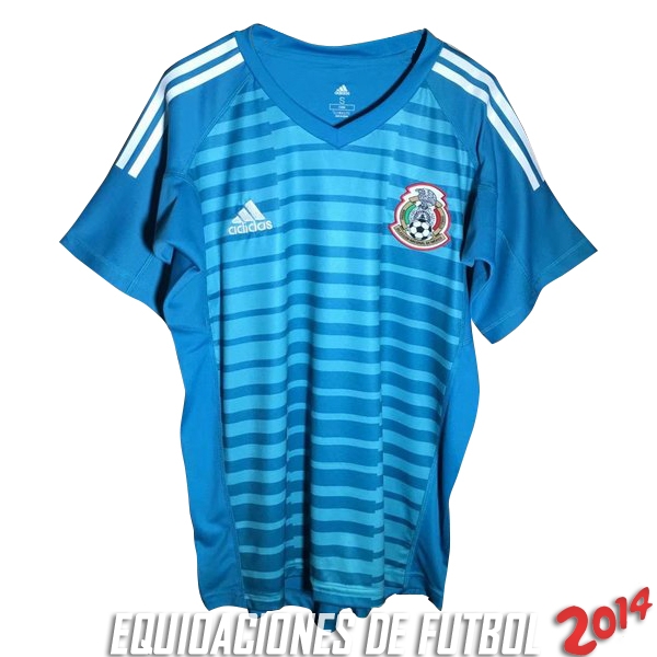 Camiseta Del Mexico Portero Azul 2018