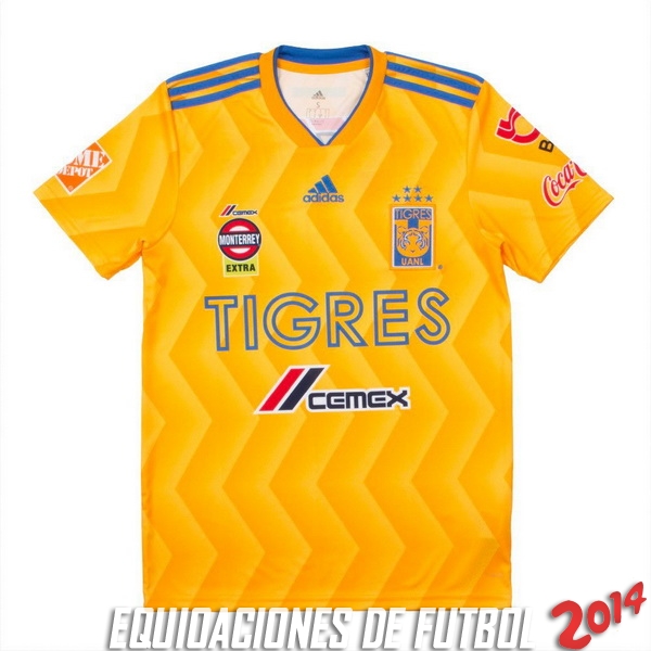 Camiseta De Tigres Primera 2018/2019