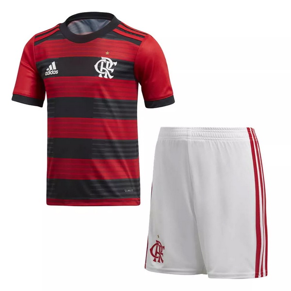 Camiseta Del Conjunto Completo Flamengo Primera Nino 2018/2019