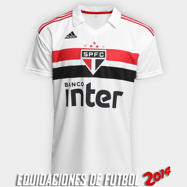 Camiseta Del Sao Paulo Primera Equipacion 2018/2019