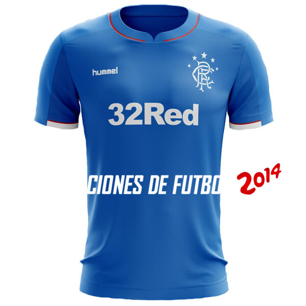 Camiseta Del Glasgow Rangers Primera Equipacion 2018/2019