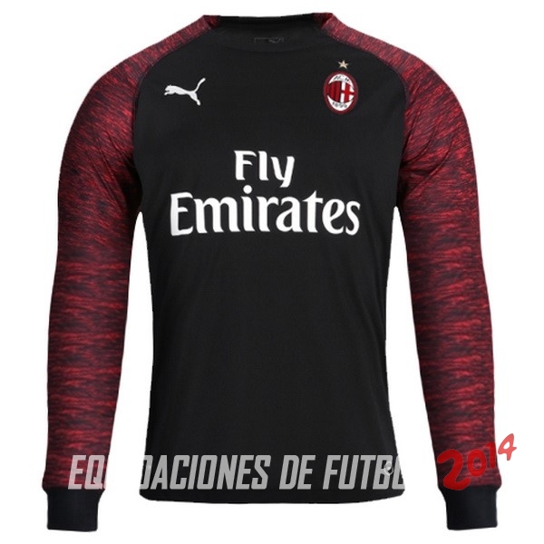 Camiseta Del AC Milan Manga Larga Tercera 2018/2019