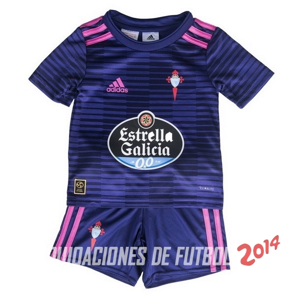 Camiseta Del Conjunto Completo Celta de Vigo Nino Segunda Equipacion 2018/2019