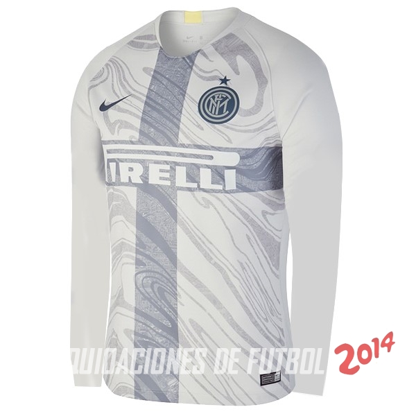 Camiseta Del Inter Milán Manga Larga Tercera 2018/2019