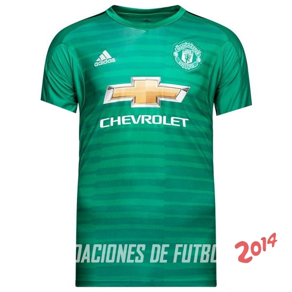 Camiseta Del Manchester United Portero 2018/2019 Verde