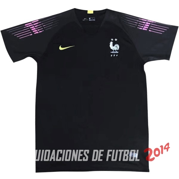 Championne du Monde Camiseta Del Francia Portero 2018 Negro