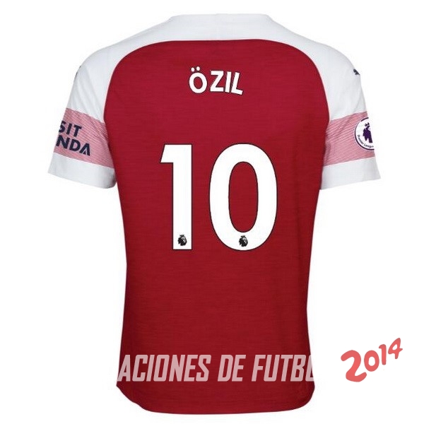 NO.10 Ozil de Camiseta Del Arsenal Primera Equipacion 2018/2019