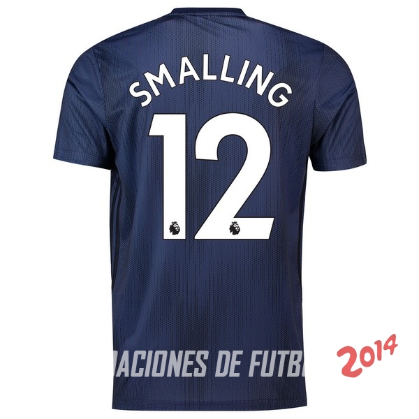 NO.12 Smalling de Camiseta Del Manchester United Tercera Equipacion 2018/2019