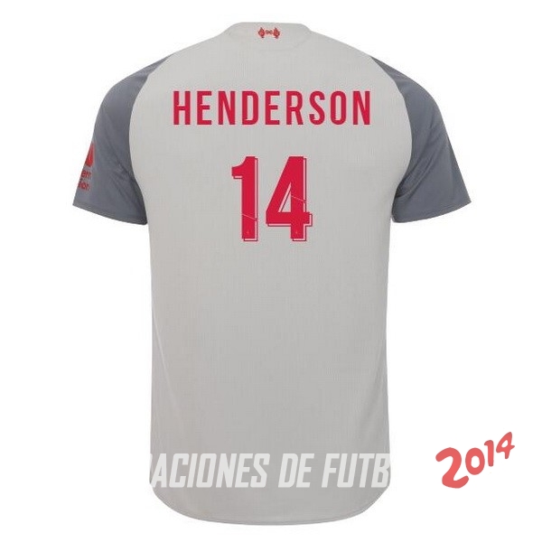 NO.14 Henderson de Camiseta Del Liverpool Tercera Equipacion 2018/2019