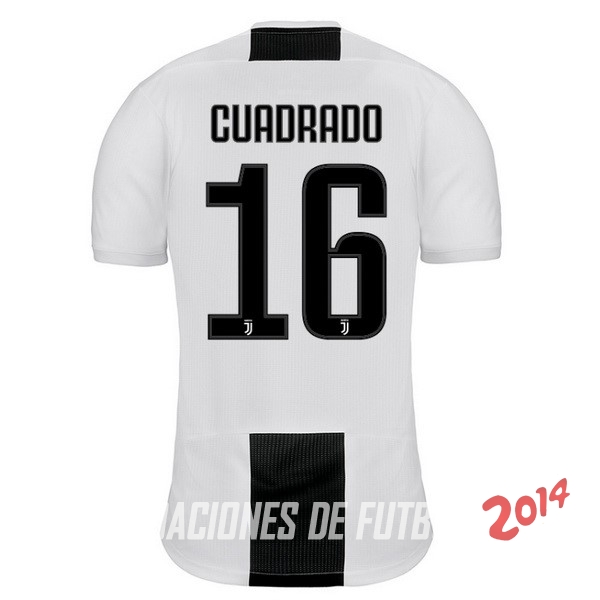NO.16 Cuadredo de Camiseta Del Juventus Primera Equipacion 2018/2019