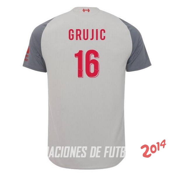 NO.16 Grujic de Camiseta Del Liverpool Tercera Equipacion 2018/2019