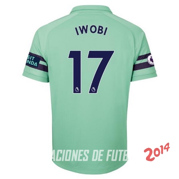 NO.17 Iwobi de Camiseta Del Arsenal Tercera Equipacion 2018/2019