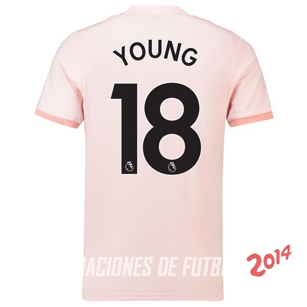 NO.18 Young Segunda Camiseta Manchester United Segunda Equipacion 2018/2019