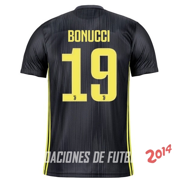 NO.19 Bonucci de Camiseta Del Juventus Tercera Equipacion 2018/2019