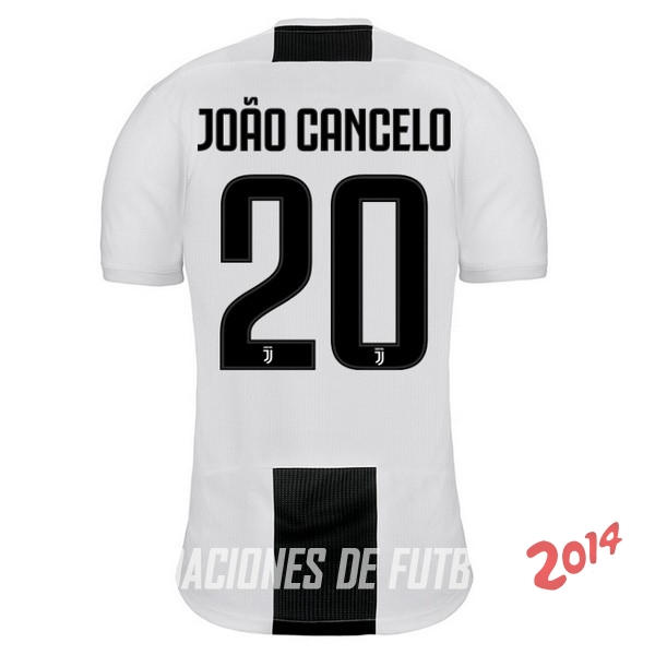 NO.20 Joao Cancelo de Camiseta Del Juventus Primera Equipacion 2018/2019