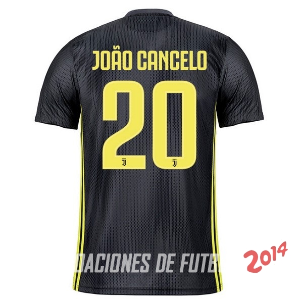 NO.20 Joao Cancelo de Camiseta Del Juventus Tercera Equipacion 2018/2019