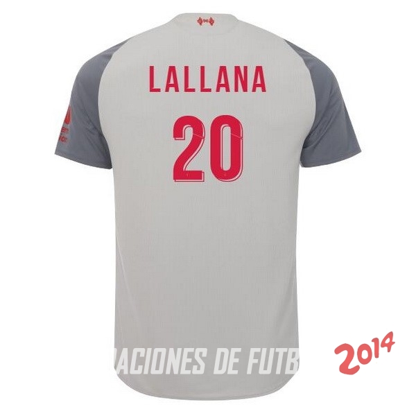 NO.20 Lallana de Camiseta Del Liverpool Tercera Equipacion 2018/2019