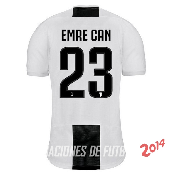 NO.23 Emre Can de Camiseta Del Juventus Primera Equipacion 2018/2019