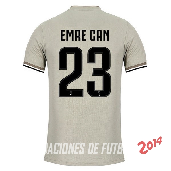 NO.23 Emre Can de Camiseta Del Juventus Segunda Equipacion 2018/2019