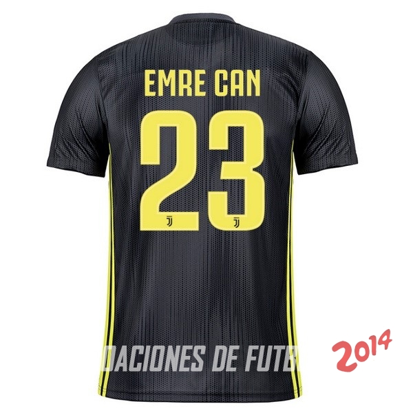NO.23 Emre Can de Camiseta Del Juventus Tercera Equipacion 2018/2019