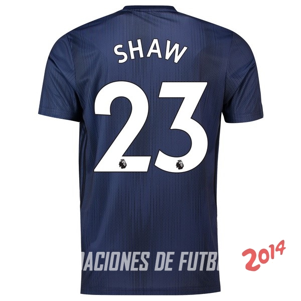 NO.23 Shaw de Camiseta Del Manchester United Tercera Equipacion 2018/2019