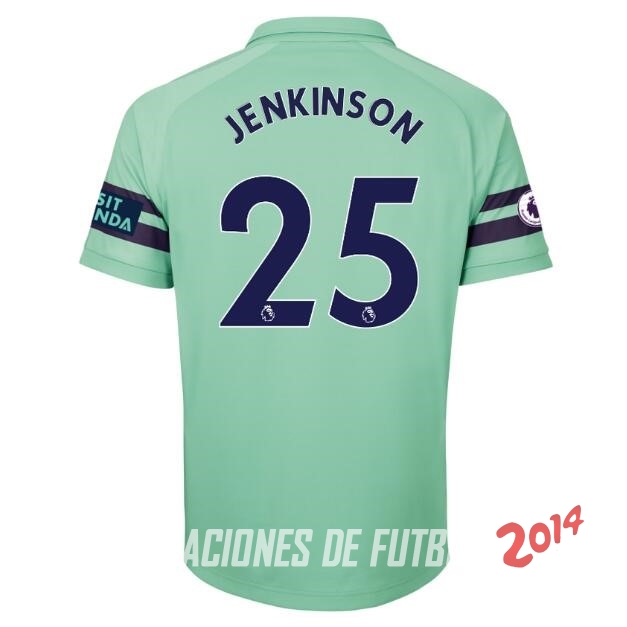 NO.25 Jenkinson de Camiseta Del Arsenal Tercera Equipacion 2018/2019