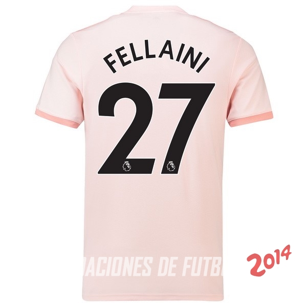 NO.27 Fellaini Segunda Camiseta Manchester United Segunda Equipacion 2018/2019