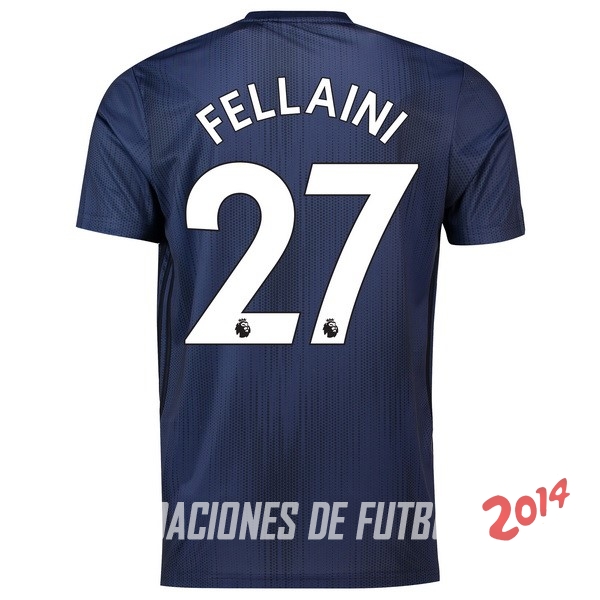 NO.27 Fellaini de Camiseta Del Manchester United Tercera Equipacion 2018/2019