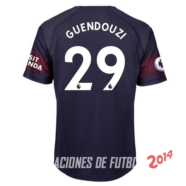 NO.29 Guendouzi Segunda Camiseta Arsenal Segunda Equipacion 2018/2019