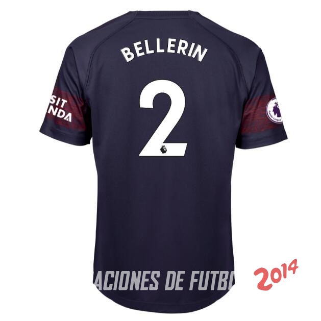 NO.2 Bellerin Segunda Camiseta Arsenal Segunda Equipacion 2018/2019