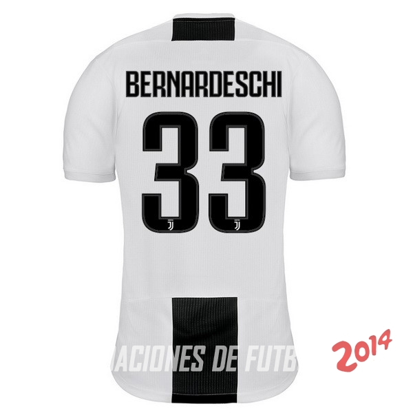 NO.33 Bernaroeschi de Camiseta Del Juventus Primera Equipacion 2018/2019