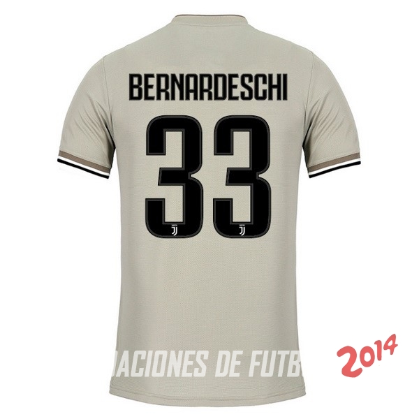 NO.33 Bernaroeschi de Camiseta Del Juventus Segunda Equipacion 2018/2019