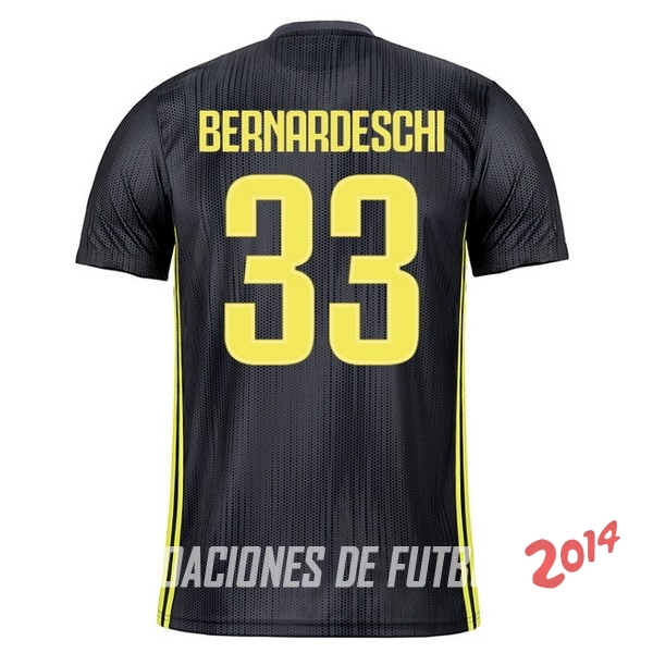 NO.33 Bernaroeschi de Camiseta Del Juventus Tercera Equipacion 2018/2019