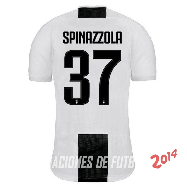 NO.37 Spinazzola de Camiseta Del Juventus Primera Equipacion 2018/2019