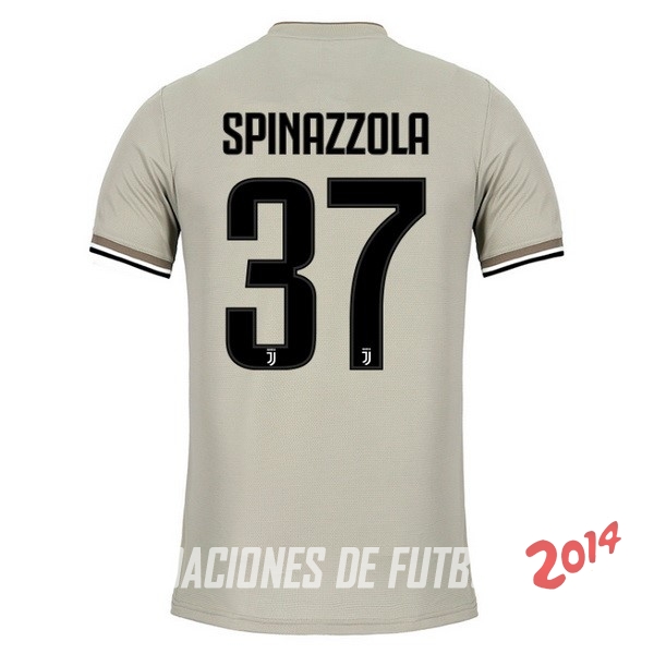 NO.37 Spinazzola de Camiseta Del Juventus Segunda Equipacion 2018/2019