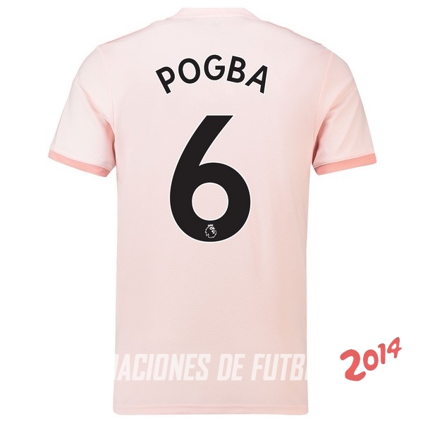 NO.6 Pogba Segunda Camiseta Manchester United Segunda Equipacion 2018/2019
