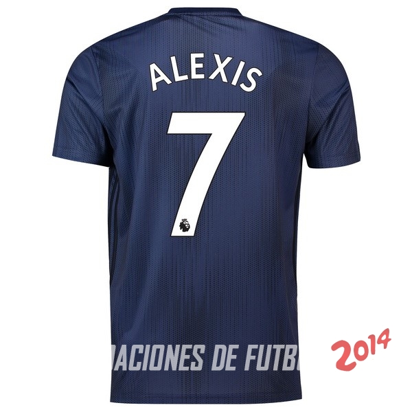 NO.7 Alexis de Camiseta Del Manchester United Tercera Equipacion 2018/2019